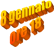 8 gennaio
ore 18